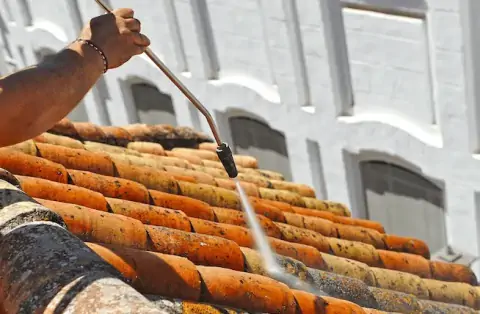 Nettoyage de toitures - Tigy